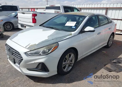 2018 Hyundai Sonata Sel z USA, uszkodzony, nr VIN 5NPE34AF7JH677008